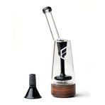 Drift Bubbler (Maple + Black Glass Accents)