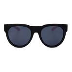 Unisex Crusader N6T Sunglasses // Matte Black + Pink