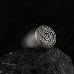 Square and Compass Ring (9)