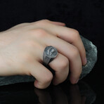 Wolf Signet Ring (5.5)