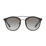 Men's Linea Rossa Oval Sunglasses // Black + Gray