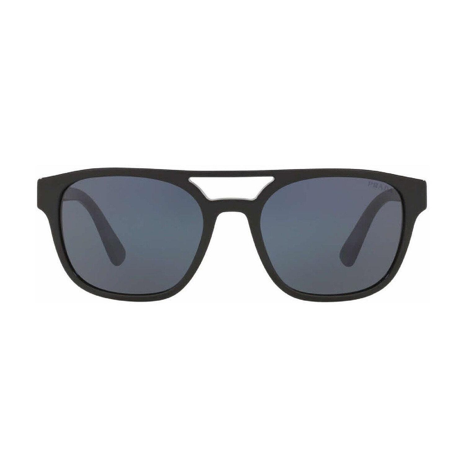 Mens Heritage Square Sunglasses Black Blue Prada Touch Of Modern 0117