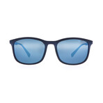 Men's Linea Rossa Lifestyle Rectangle Sunglasses // Blue