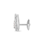 Fred of Paris // Lovelight 18K White Gold Diamond Earrings // New