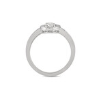 Fred of Paris // Lovelight Platinum + Diamond Ring // Ring Size: 6.75 // Estate