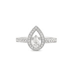 Fred of Paris // Lovelight Platinum + Diamond Ring // Ring Size: 6 // Estate
