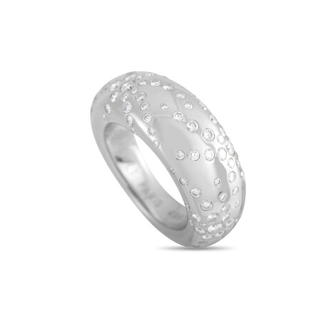 Chaumet // 18K White Gold Diamond Ring I // Ring Size: 5.5 // Estate