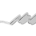 Fred of Paris // Success 18K White Gold Diamond Necklace // 13" // New