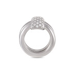 Chaumet // 18K White Gold Diamond Ring II // Ring Size: 5.5 // Estate