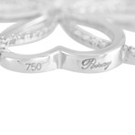 Poiray // 18K White Gold Diamond Pendant Necklace // 16" // New