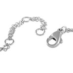 Fred of Paris // Success 18K White Gold Diamond Necklace // 13" // New
