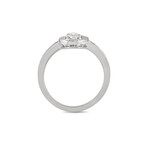 Fred of Paris // Lovelight Platinum + Diamond Ring // Ring Size: 6.5 // Estate