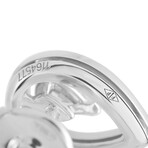 Fred of Paris // Lovelight 18K White Gold Diamond Earrings // New