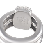 Chaumet // 18K White Gold Diamond Ring II // Ring Size: 5.5 // Estate