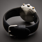 Ikepod Chronopod Blue Suede 006 Chronograph Quartz // C006-Si-Lb // Unworn