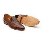 Saddle Strap Loafer // Crocodile Brown (US: 8)