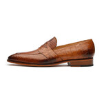 Saddle Strap Loafer // Crocodile Tan (US: 9)