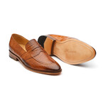 Saddle Strap Loafer // Crocodile Tan (US: 9)