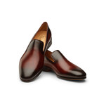 Venetian Loafers // Oxblood + Black Patina (US: 6)