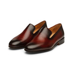 Venetian Loafers // Oxblood + Black Patina (US: 6)