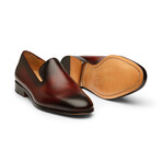 Venetian Loafers // Oxblood + Black Patina (US: 6)
