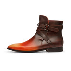 Jodhpur Boots // Orange + Red (US: 9.5)