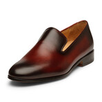 Venetian Loafers // Oxblood + Black Patina (US: 6)