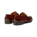 Butterfly Loafers // Crocodile Burgundy (US: 7)