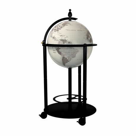 Replogle Globes // Empire Bar Globe // Gray
