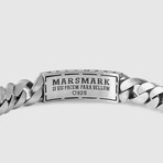 Black Pave Antique Bracelet (5.5”L)