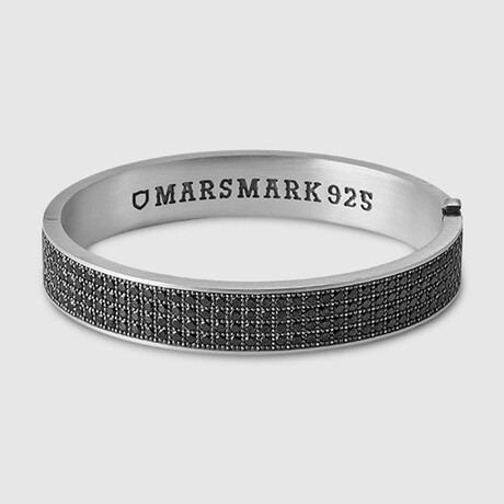 ☆MARS MARK☆ Mars Slogan Bangle Bracelet M51 Glorious Bangle Bracelet (5.5”L) - Mars Mark - Touch of Modern