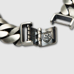 Vintage Cross Heavy Bracelet No.1 (5.5”L)