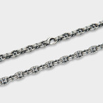 Antic Square Necklace No.2 (19.7”L)