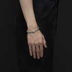Vintage Cross Light Bracelet No.1 (5.5”L)
