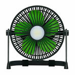 LitezAll Rechargeable Portable Fan + Light