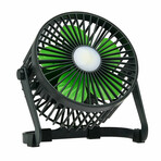 LitezAll Rechargeable Portable Fan + Light