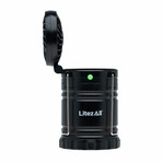LitezAll Pull-Up Lantern + Built-In Fan