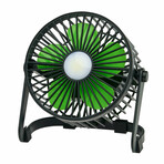 LitezAll Rechargeable Portable Fan + Light