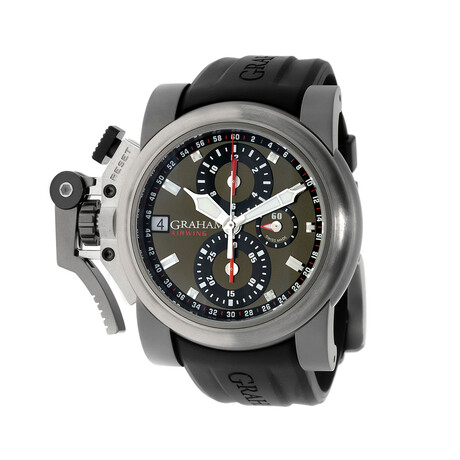 Graham Chronofighter Airwing Titanium Automatic // 2OVKT.G04A // Store Display