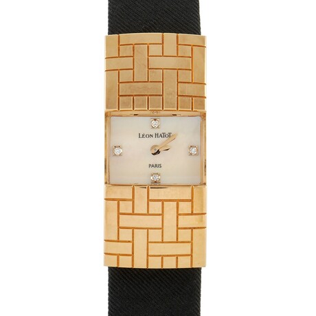 Léon Hatot Ladies Les Montres Secrètes Zelia Quartz // // Pre-Owned
