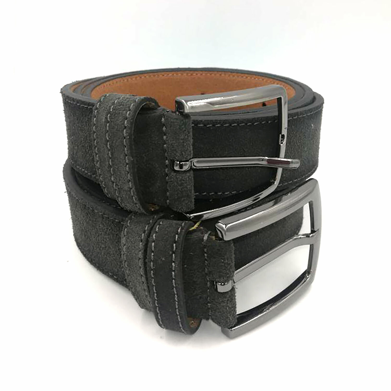 Genuine Calf Leather Belt // Black (51