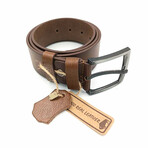 Genuine Calf Leather Belt // Brown (41")