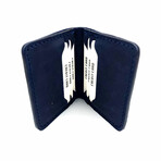 Genuine Calf Leather Wallet (Brown)