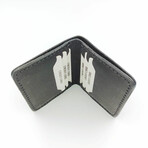 Genuine Calf Leather Wallet (Brown)