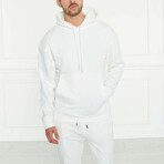 Men's Classic Hoodie // Cream (L)