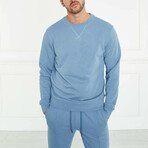 Men's Classic Sweatshirt // Indigo (L)