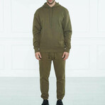Men's Classic Hoodie // Green (2XL)