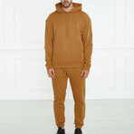 Men's Classic Hoodie // Mustard (XL)