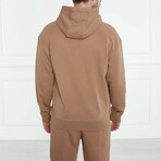 Men's Classic Hoodie // Brown (XL)