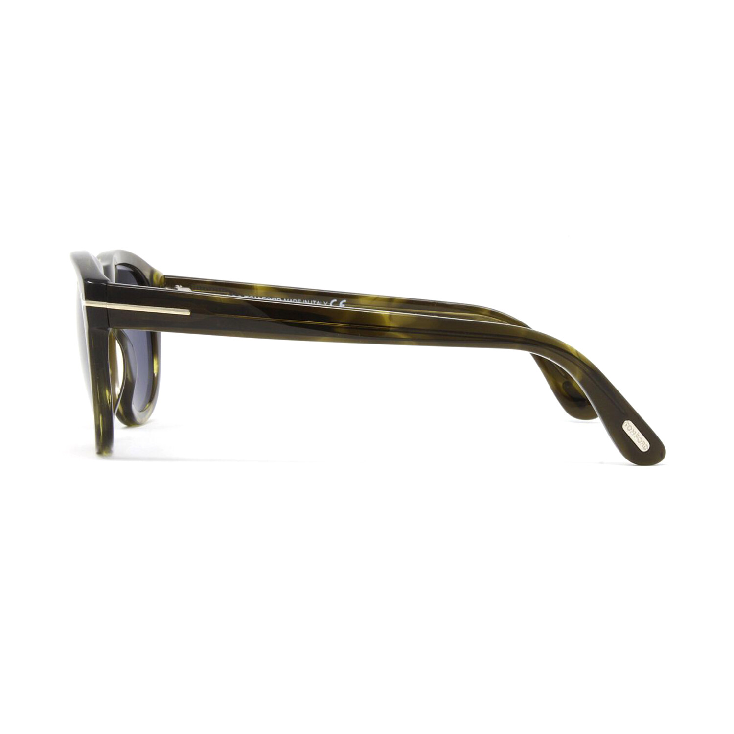 Tom Ford // Men's Benedict Sunglasses // Green Tom Ford Touch of Modern